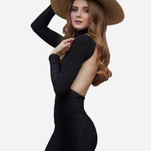 Elegant Black Bodycon Dress