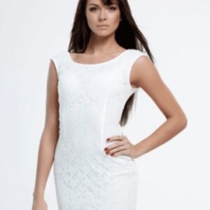 White Mini Cocktail Dress