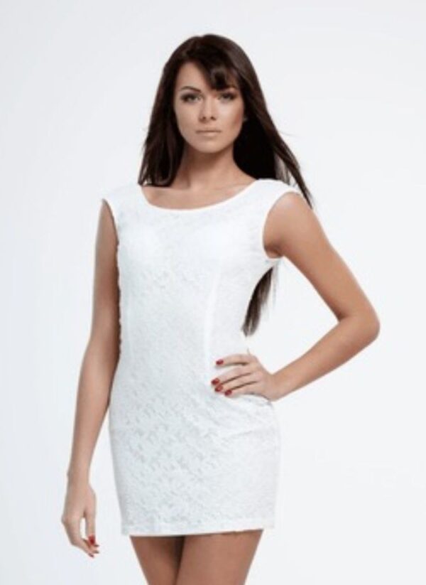 White Mini Cocktail Dress